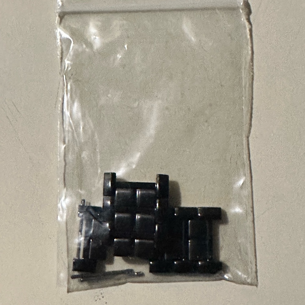 Black Stainless Steel Watch Band Links Replacement